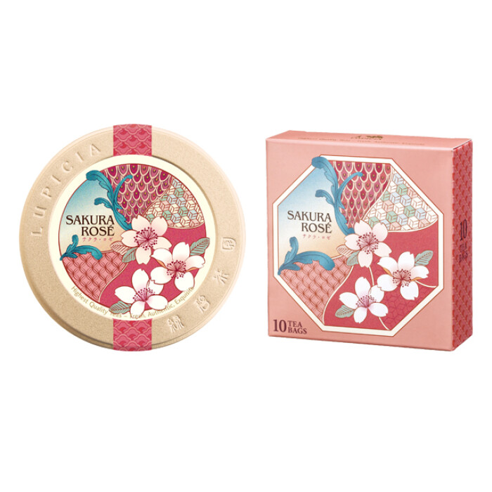 桜のお茶と、春の訪れを喜ぶ。