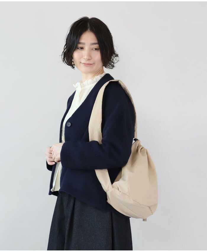 【mumokuteki別注】EARTH MADE 撥水加工 軽くて使い勝手がいい ナイロンボンサック