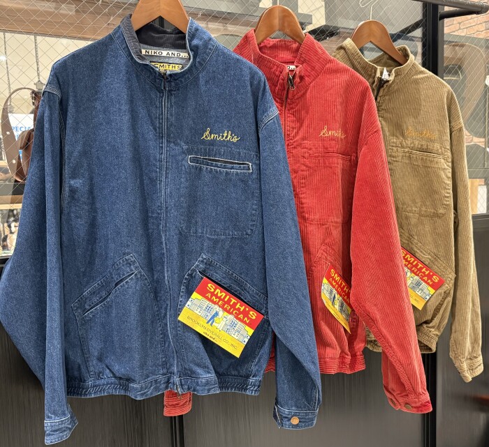 SMITHSスタンドZIPJK入荷しました!!